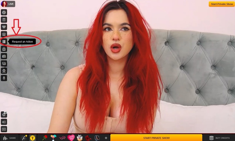 LiveJasmin's models love to show off their plump pouts in lip cam shows